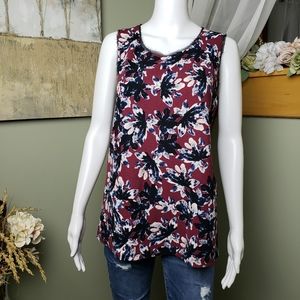 Simply Vera Floral Tank - M